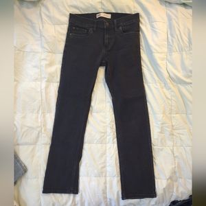 Boys sz 14 regular 27x27 Black Levi's